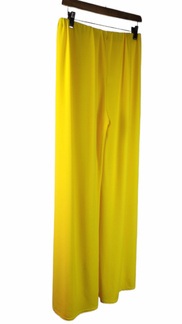 Pantalón André liso amarillo