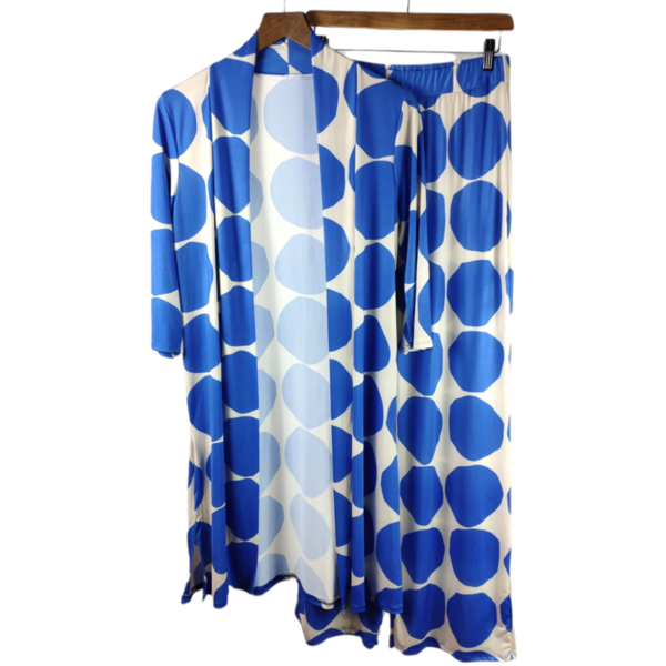 Kimono Panamá azul