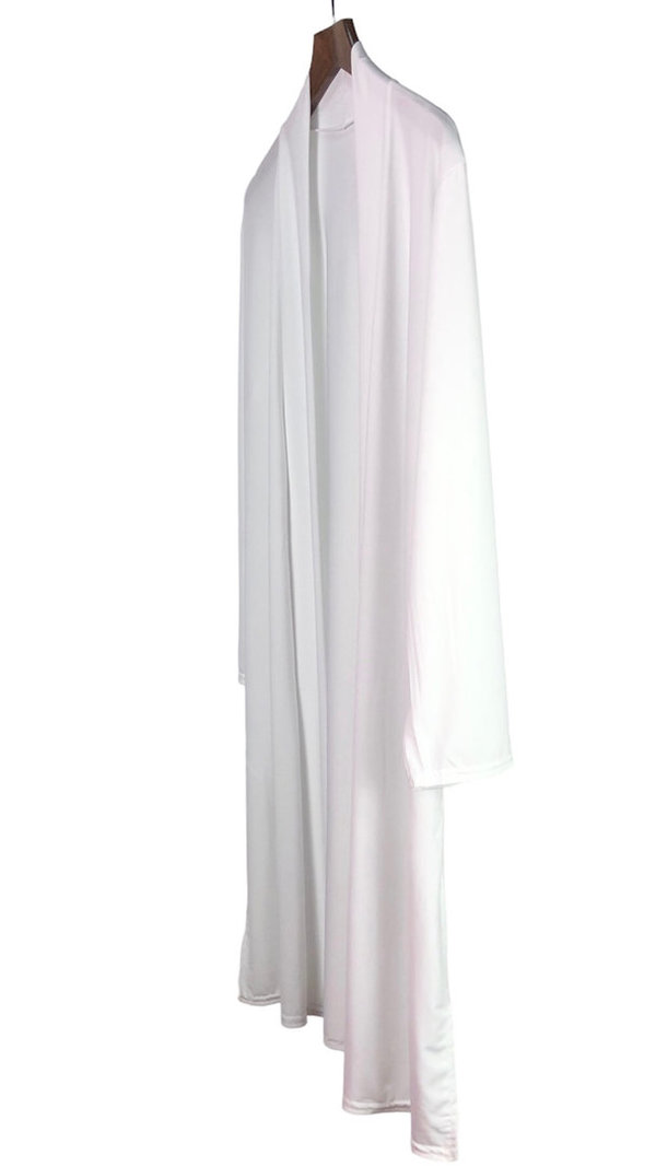 Kimono André Largo Liso blanco